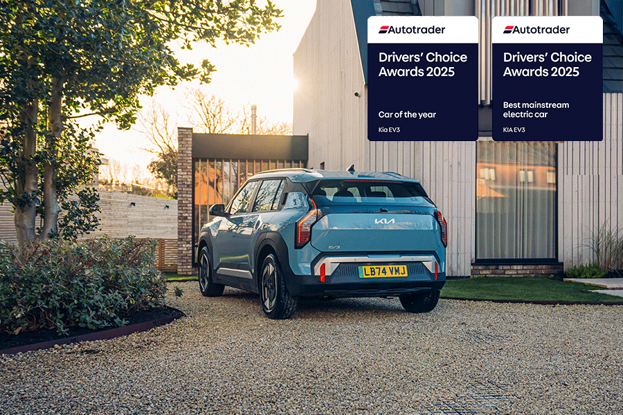 Le Kia EV3 remporte le titre de « Voiture de l’Année » aux Autotrader Awards 2025rds 2025